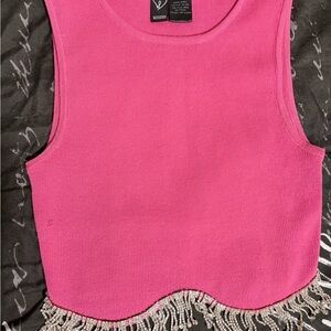 Windsor Fuchsia Knit Top